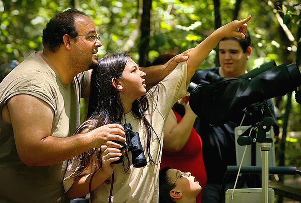 Prem and His Children at Corkscrew Swamp